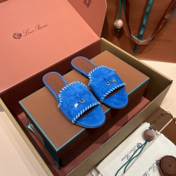 Loro Piana Summer Charms Slippers