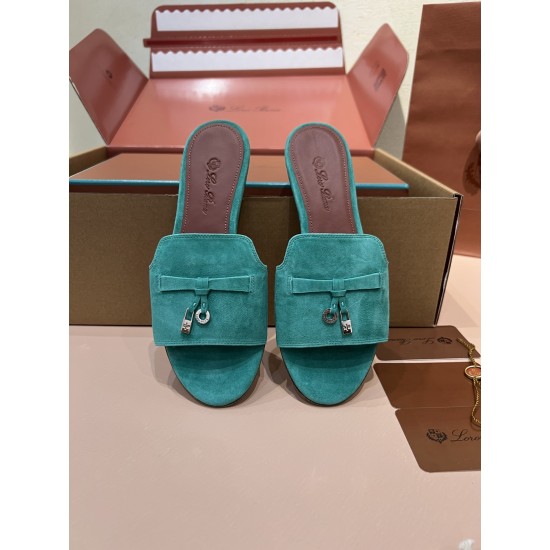 Loro Piana Summer Charms Slippers