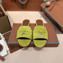 Loro Piana Summer Charms Slippers