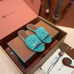 Loro Piana Summer Charms Slippers