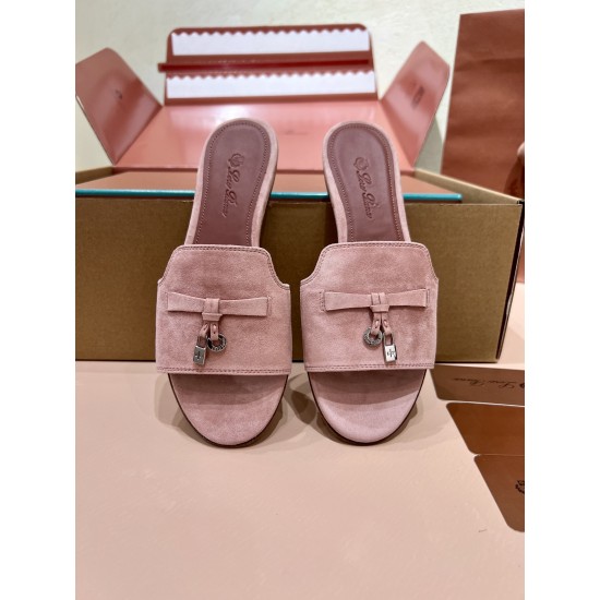 Loro Piana Summer Charms Slippers