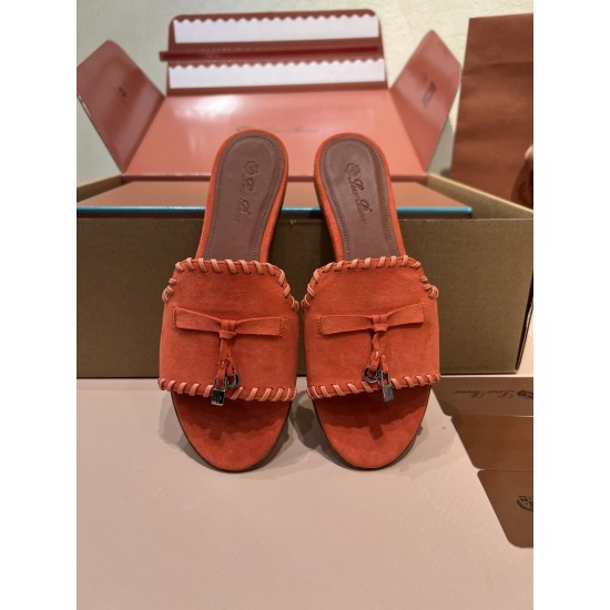 Loro Piana Summer Charms Slippers