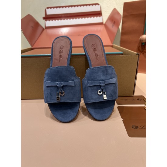 Loro Piana Summer Charms Slippers