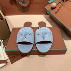 Loro Piana Summer Charms Slippers