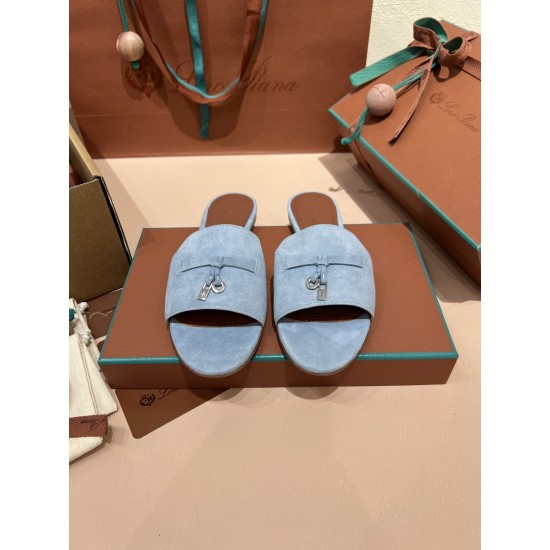 Loro Piana Summer Charms Slippers