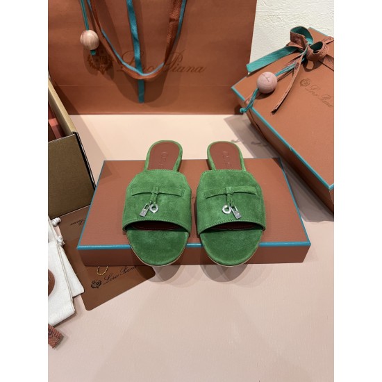 Loro Piana Summer Charms Slippers