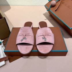 Loro Piana Summer Charms Slippers