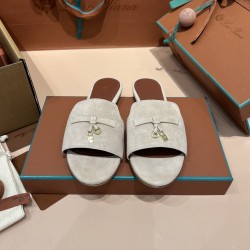 Loro Piana Summer Charms Slippers