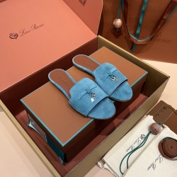 Loro Piana Summer Charms Slippers