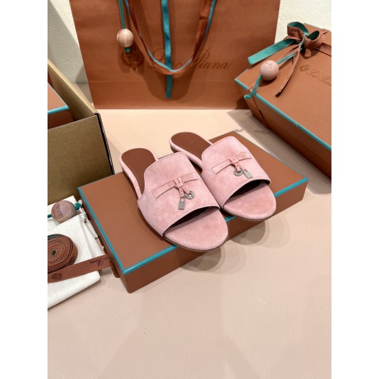 Loro Piana Summer Charms Slippers