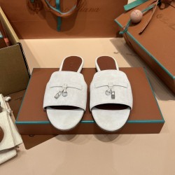 Loro Piana Summer Charms Slippers