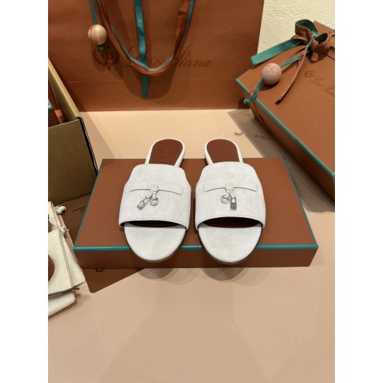 Loro Piana Summer Charms Slippers