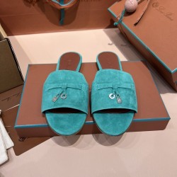 Loro Piana Summer Charms Slippers