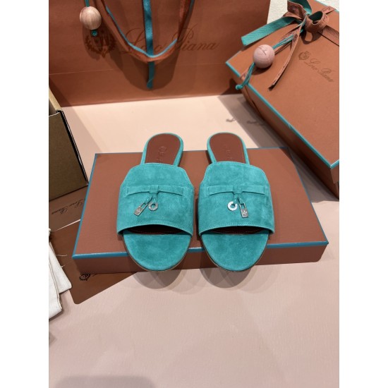 Loro Piana Summer Charms Slippers