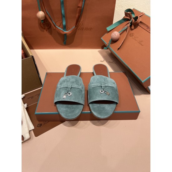 Loro Piana Summer Charms Slippers