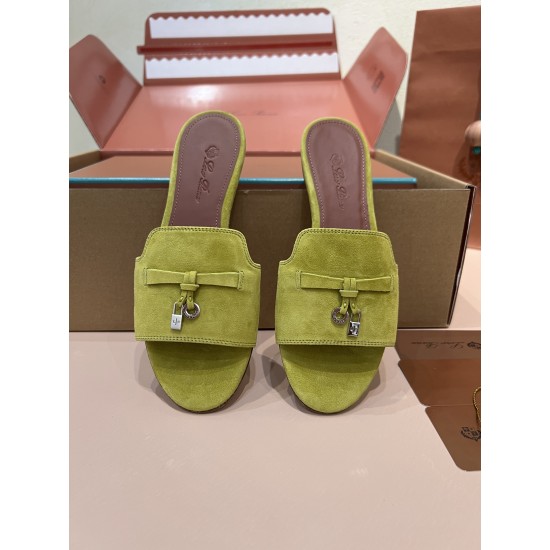 Loro Piana Summer Charms Slippers