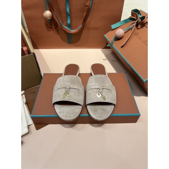 Loro Piana Summer Charms Slippers