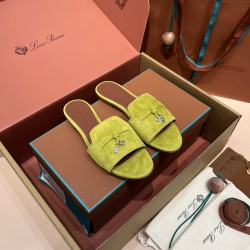 Loro Piana Summer Charms Slippers