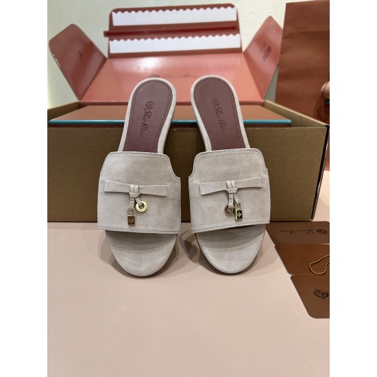 Loro Piana Summer Charms Slippers