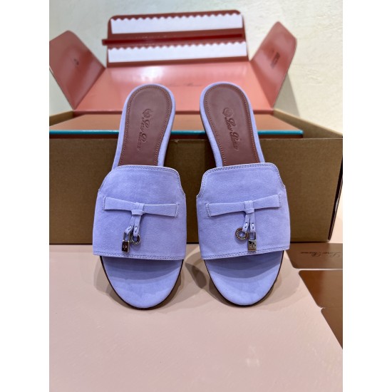 Loro Piana Summer Charms Slippers