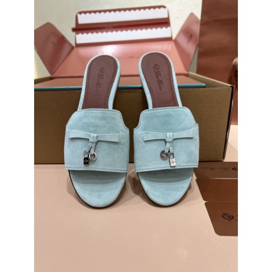 Loro Piana Summer Charms Slippers