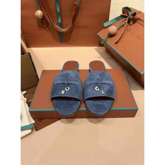 Loro Piana Summer Charms Slippers