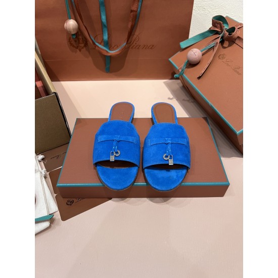 Loro Piana Summer Charms Slippers