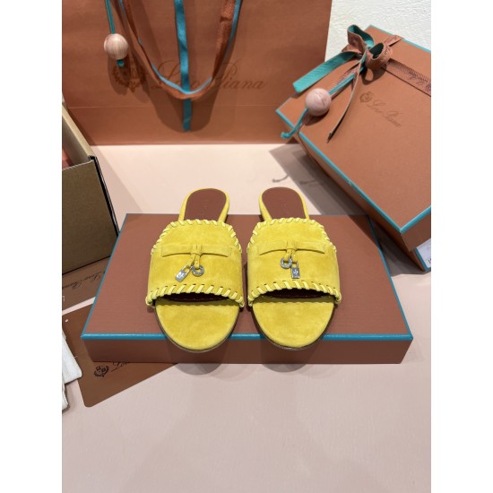 Loro Piana Summer Charms Slippers