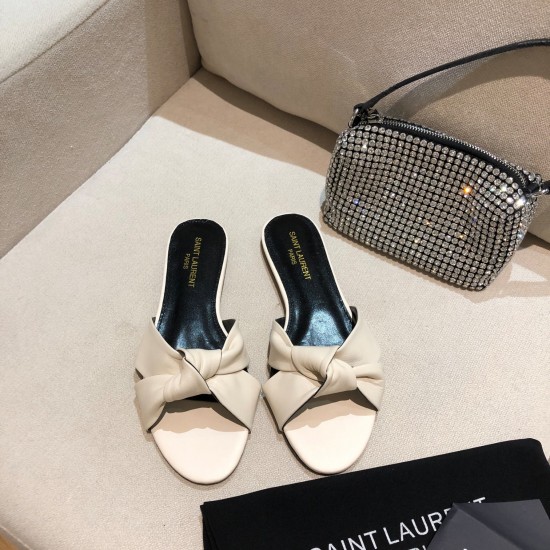 YSL Flat Slippers