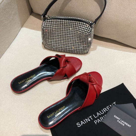 YSL Flat Slippers