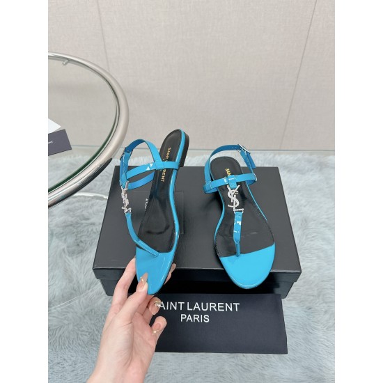 YSL Flat Sandals