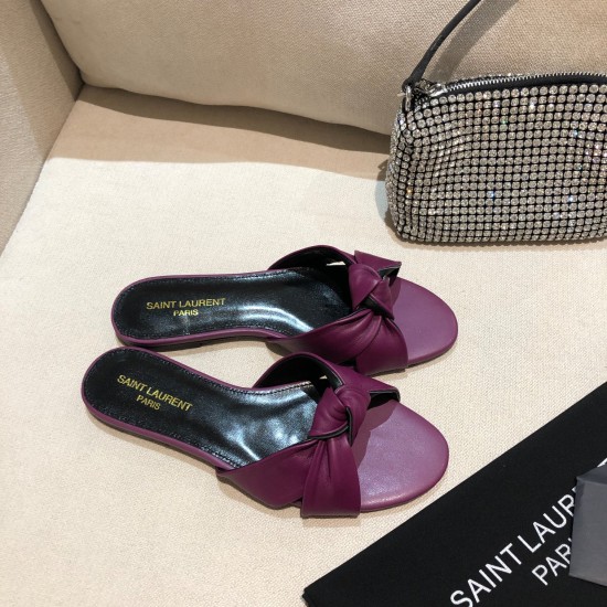 YSL Flat Slippers