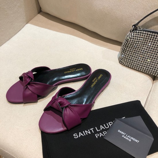 YSL Flat Slippers