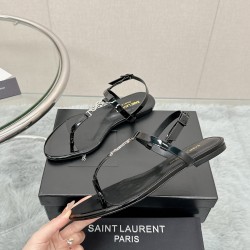 YSL Flat Sandals