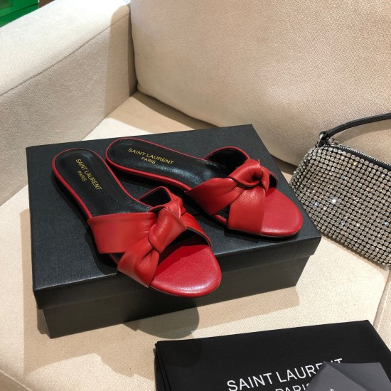 YSL Flat Slippers