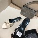 YSL Flat Slippers