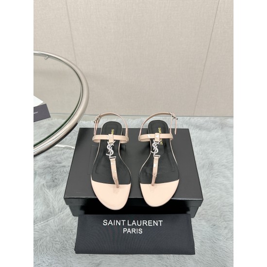 YSL Flat Sandals