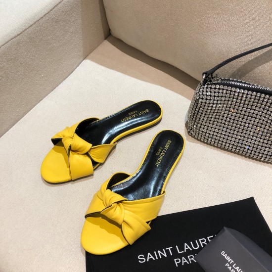 YSL Flat Slippers