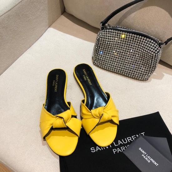 YSL Flat Slippers