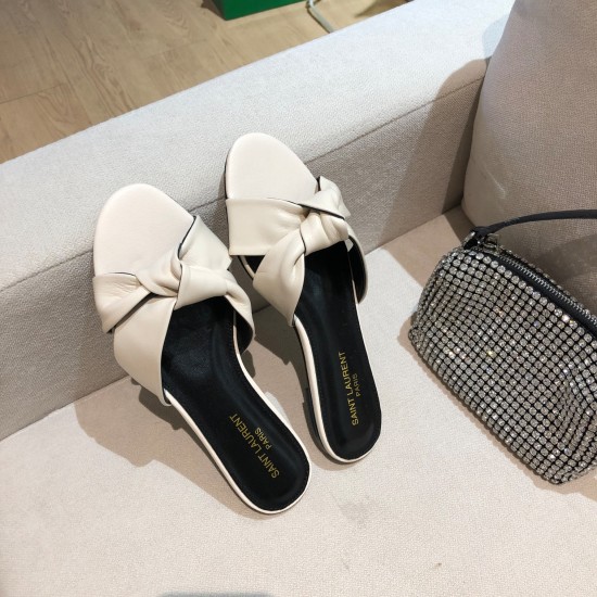 YSL Flat Slippers