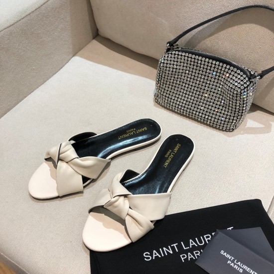 YSL Flat Slippers