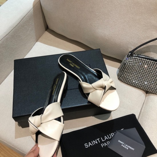 YSL Flat Slippers