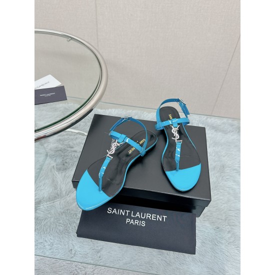 YSL Flat Sandals