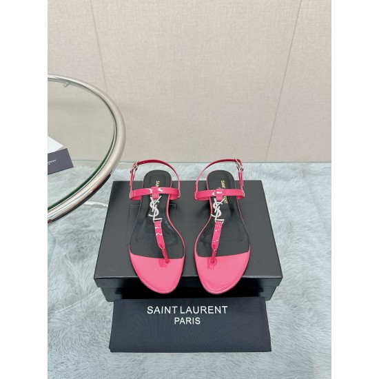 YSL Flat Sandals