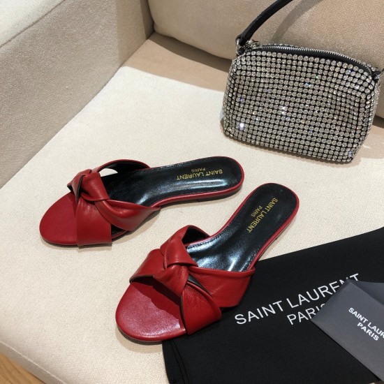 YSL Flat Slippers