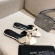 YSL Flat Slippers