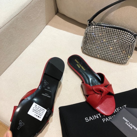 YSL Flat Slippers