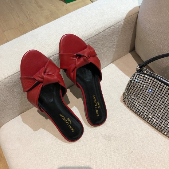 YSL Flat Slippers