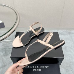 YSL Flat Sandals