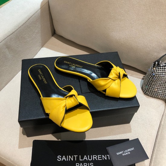 YSL Flat Slippers